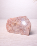 Pink Flower Agate Freeform