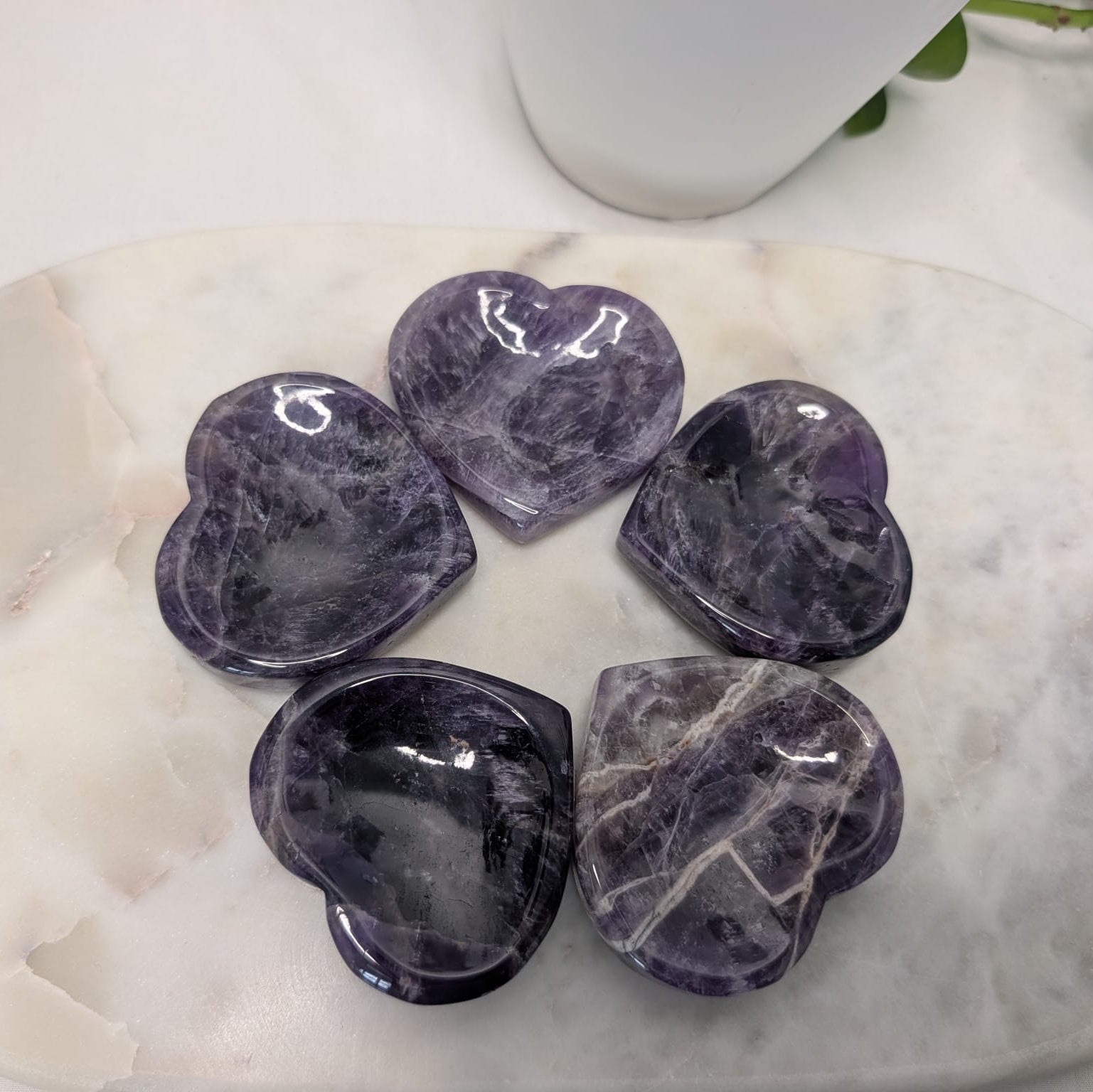 Amethyst heart