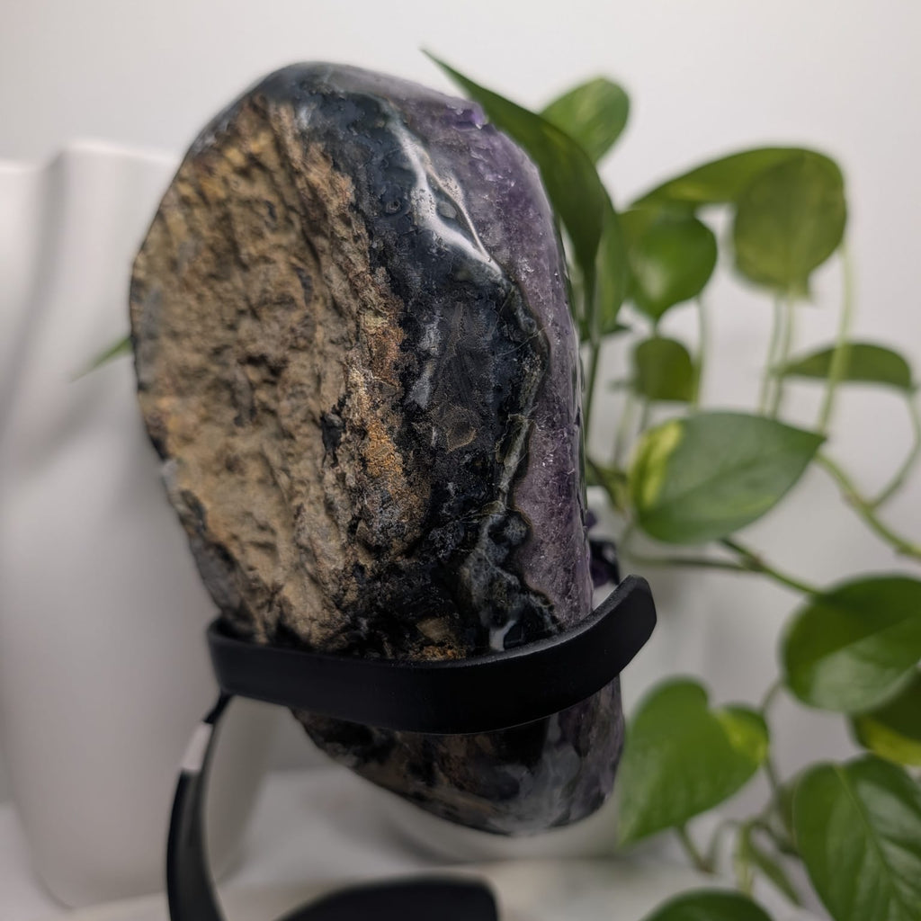 Amethyst Cluster on stand