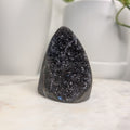 Rainbow Amethyst Cutbase - Black/ deep purple