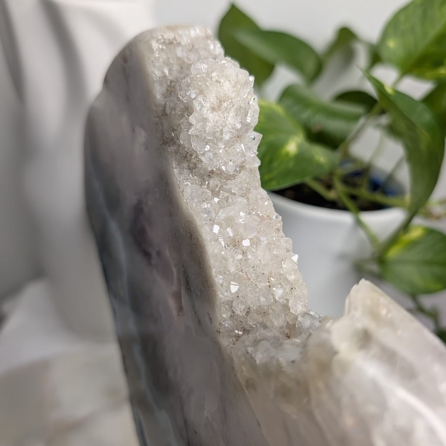 Agate & Quartz Freeform on Stand