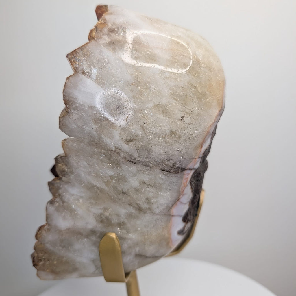 Polished Citrine on Stand