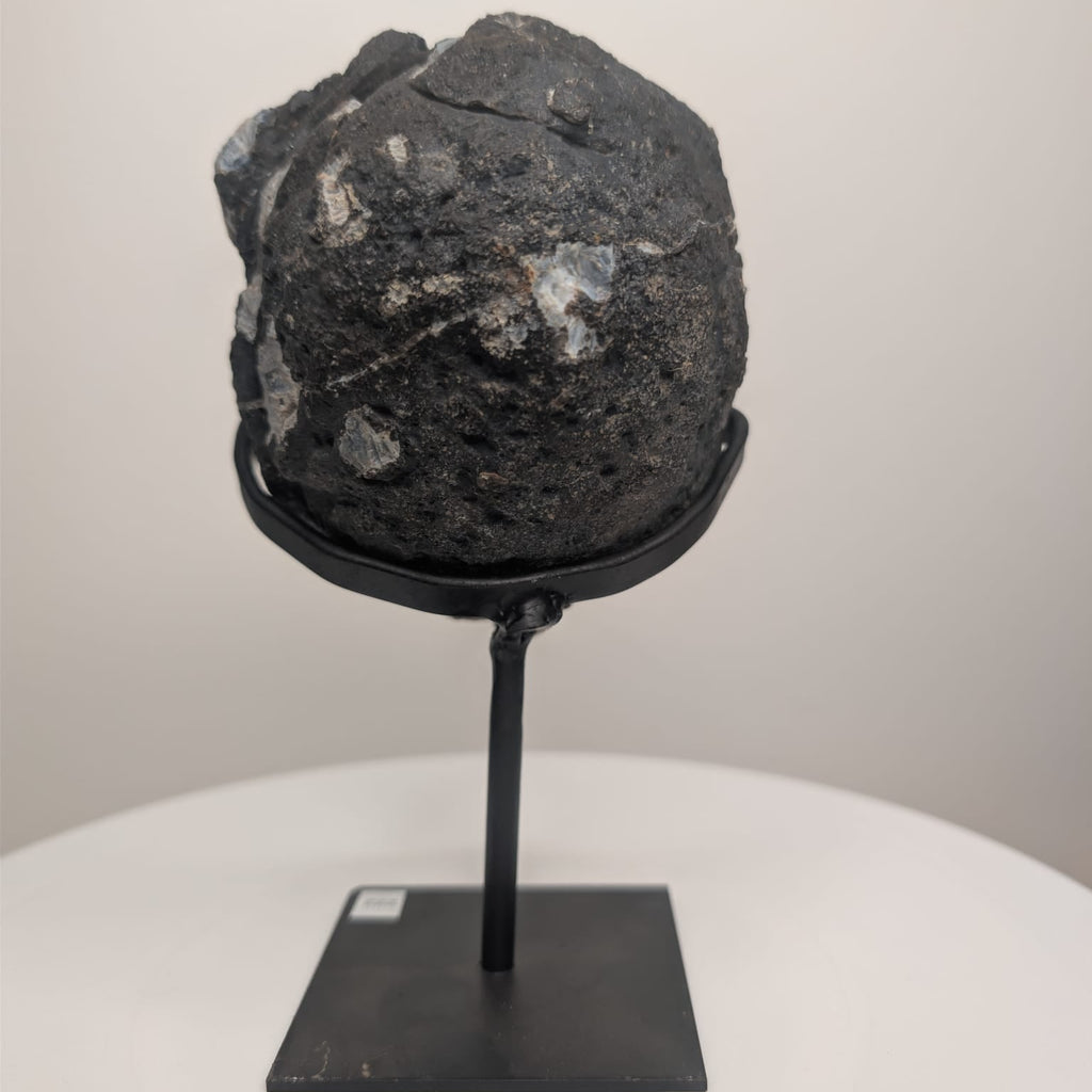 Agate Geode on stand