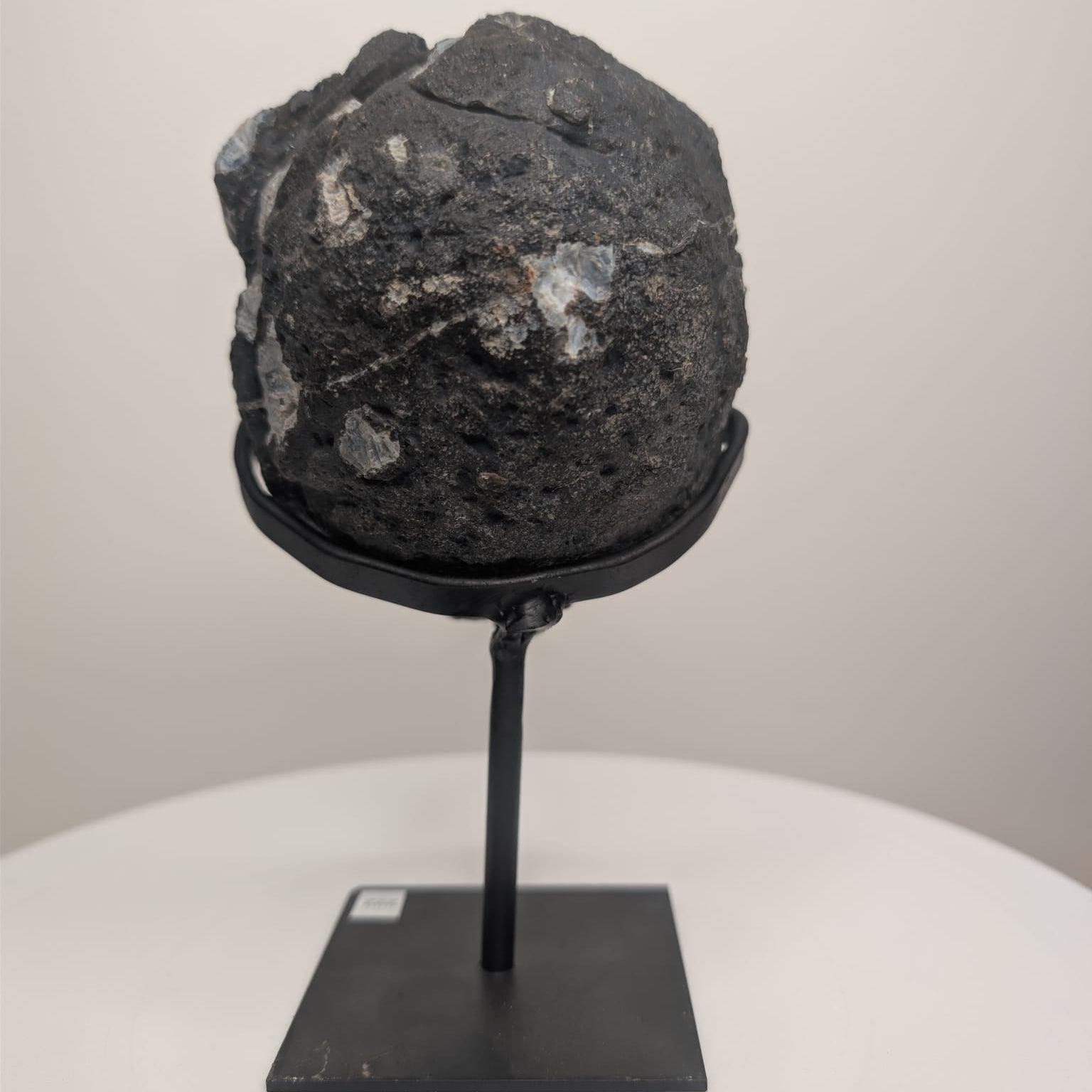 Agate Geode on stand