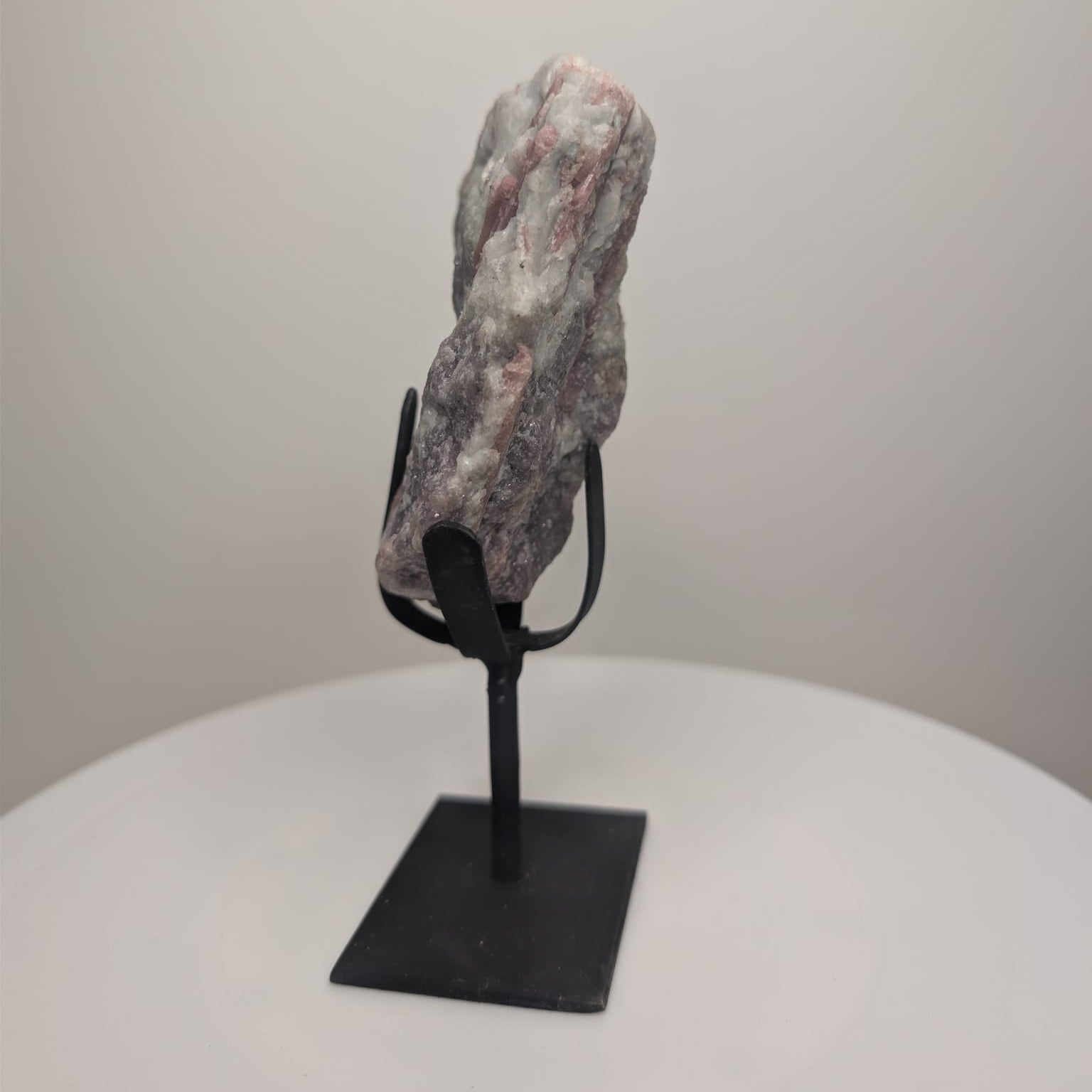 Pink Tourmaline on Stand