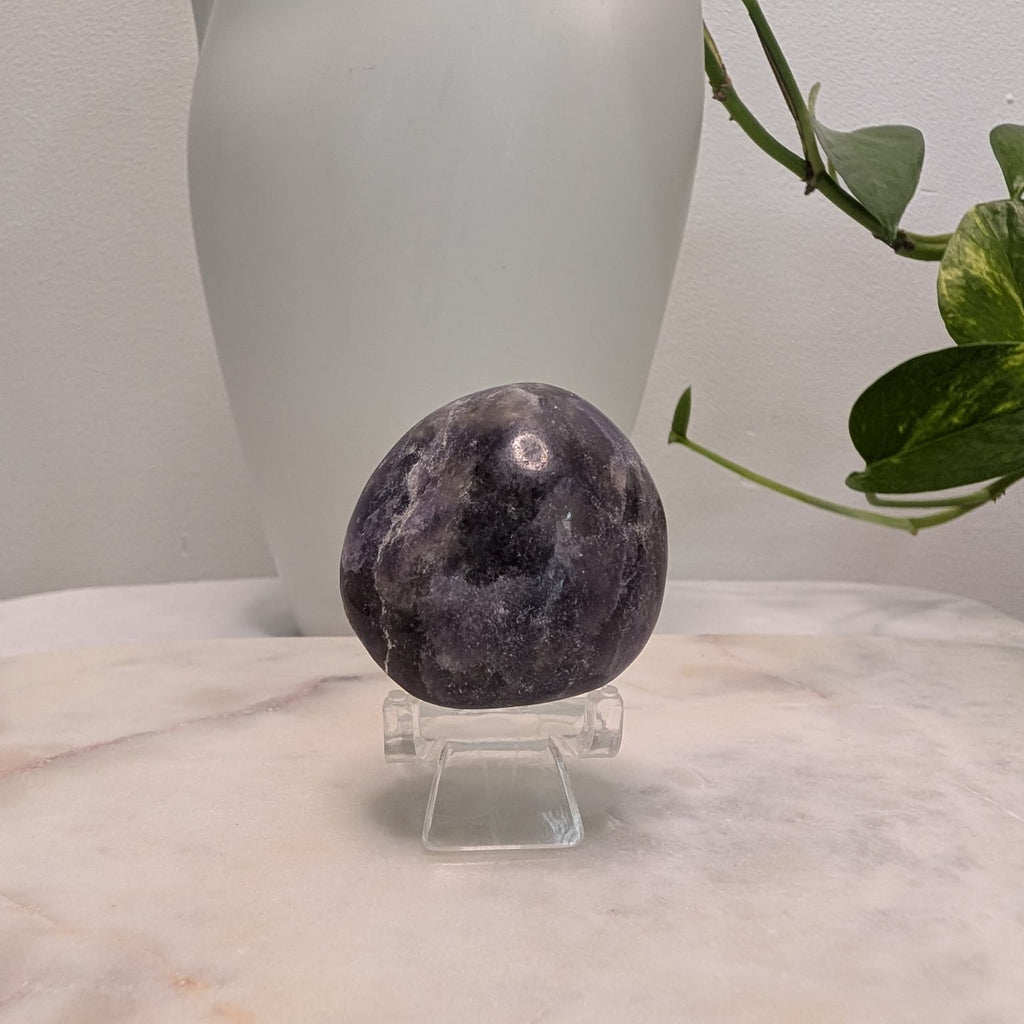 Lepidolite Palm Stone
