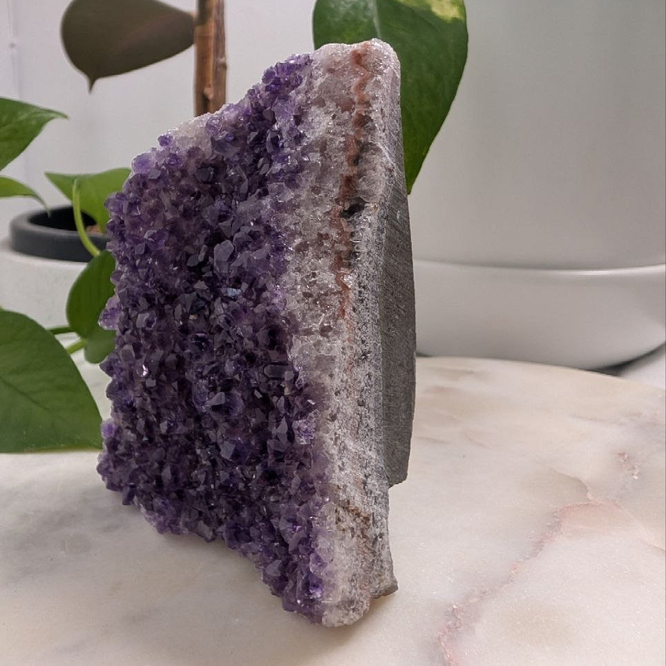 Amethyst Cut Base Cluster