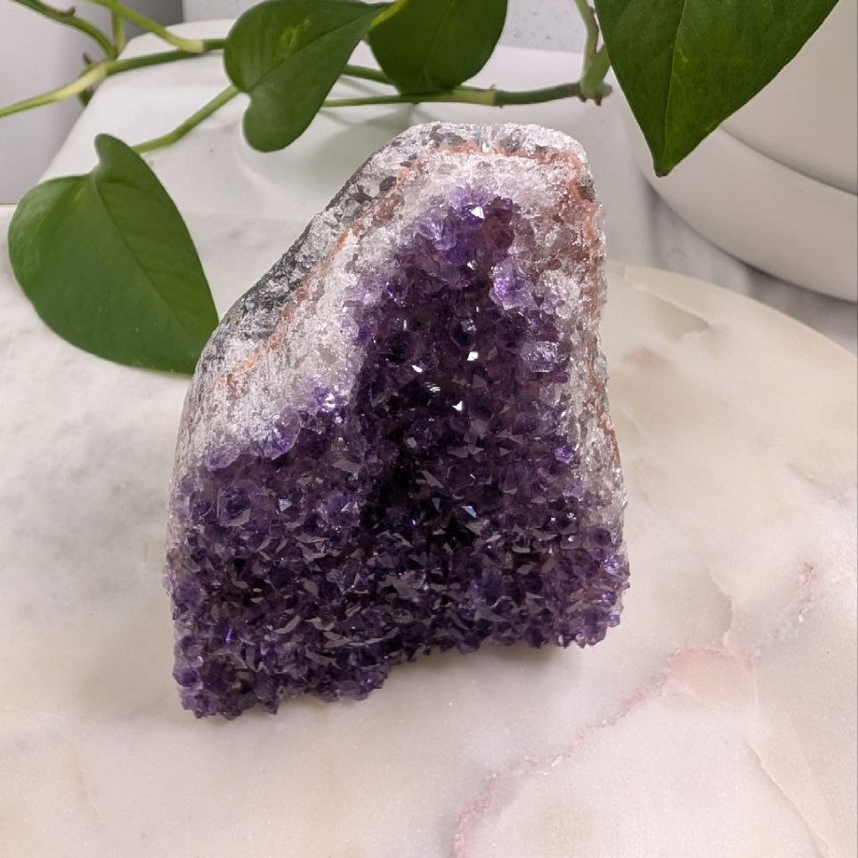 Amethyst Cut Base Cluster