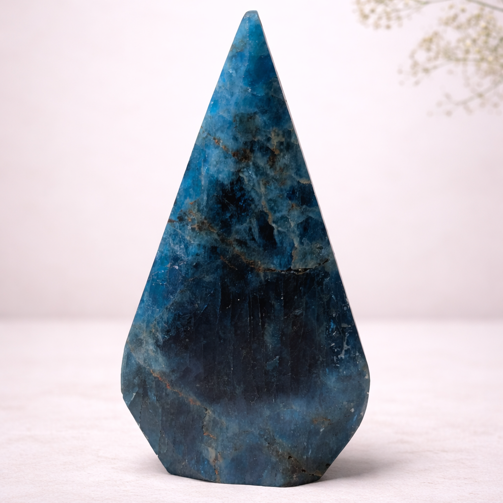 Blue Apatite Flame