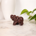 Red Aventurine Elephant