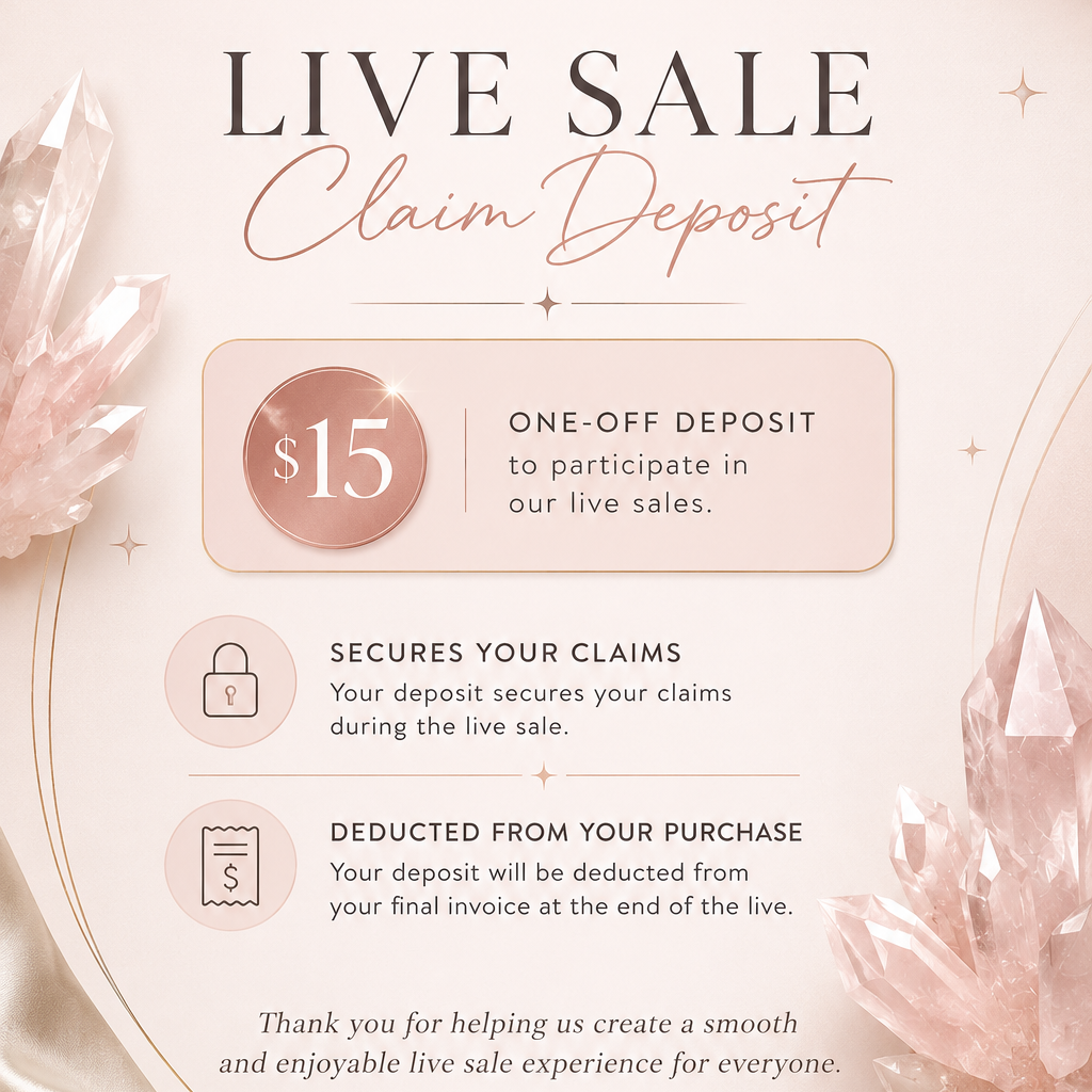 Live Sale Deposit