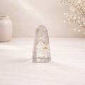 Clear Quartz with Golden Healer Point