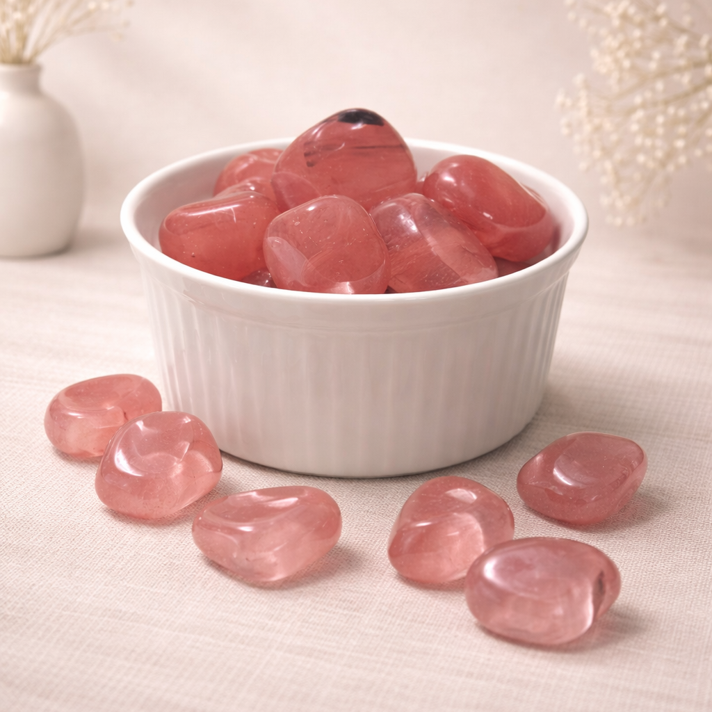 Cherry Quartz Tumble
