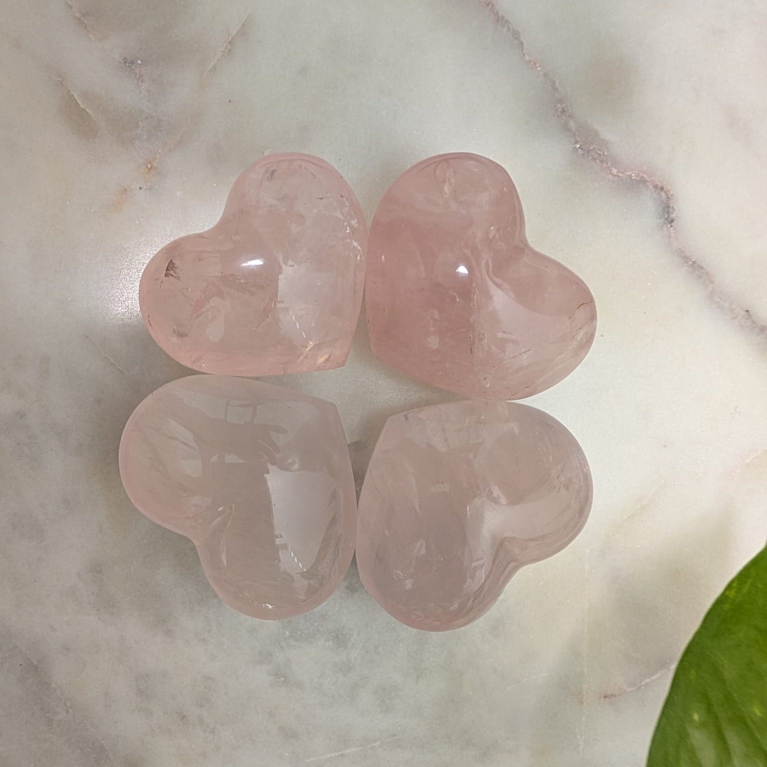Rose Quartz Mini Heart