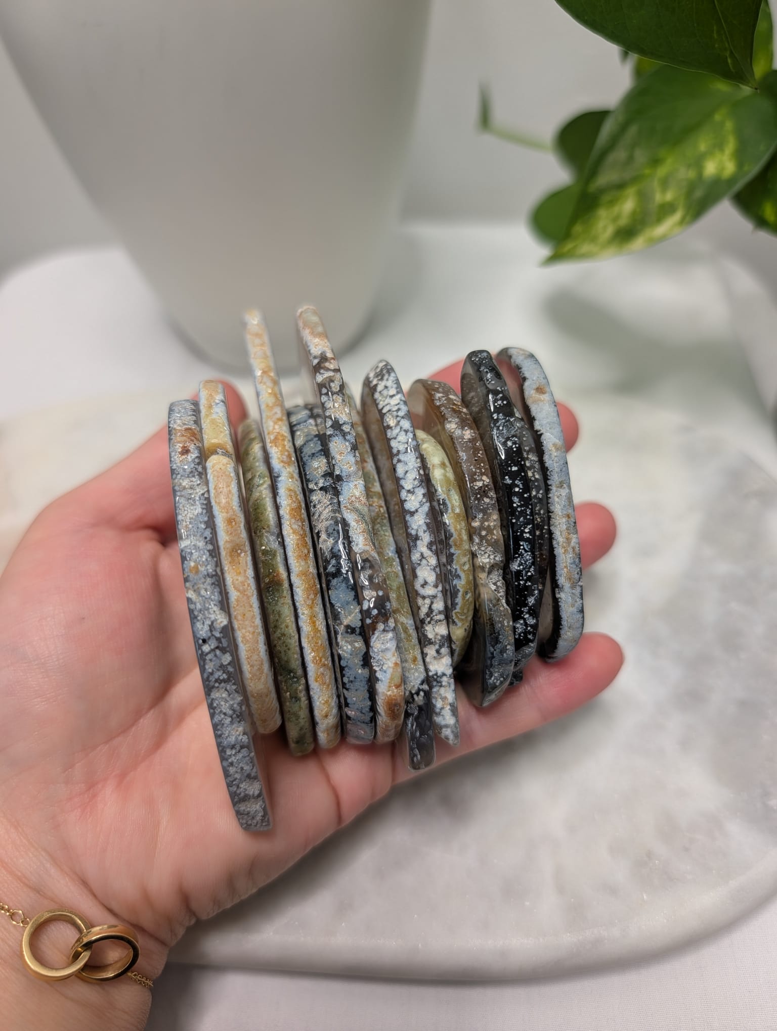 Agate slice
