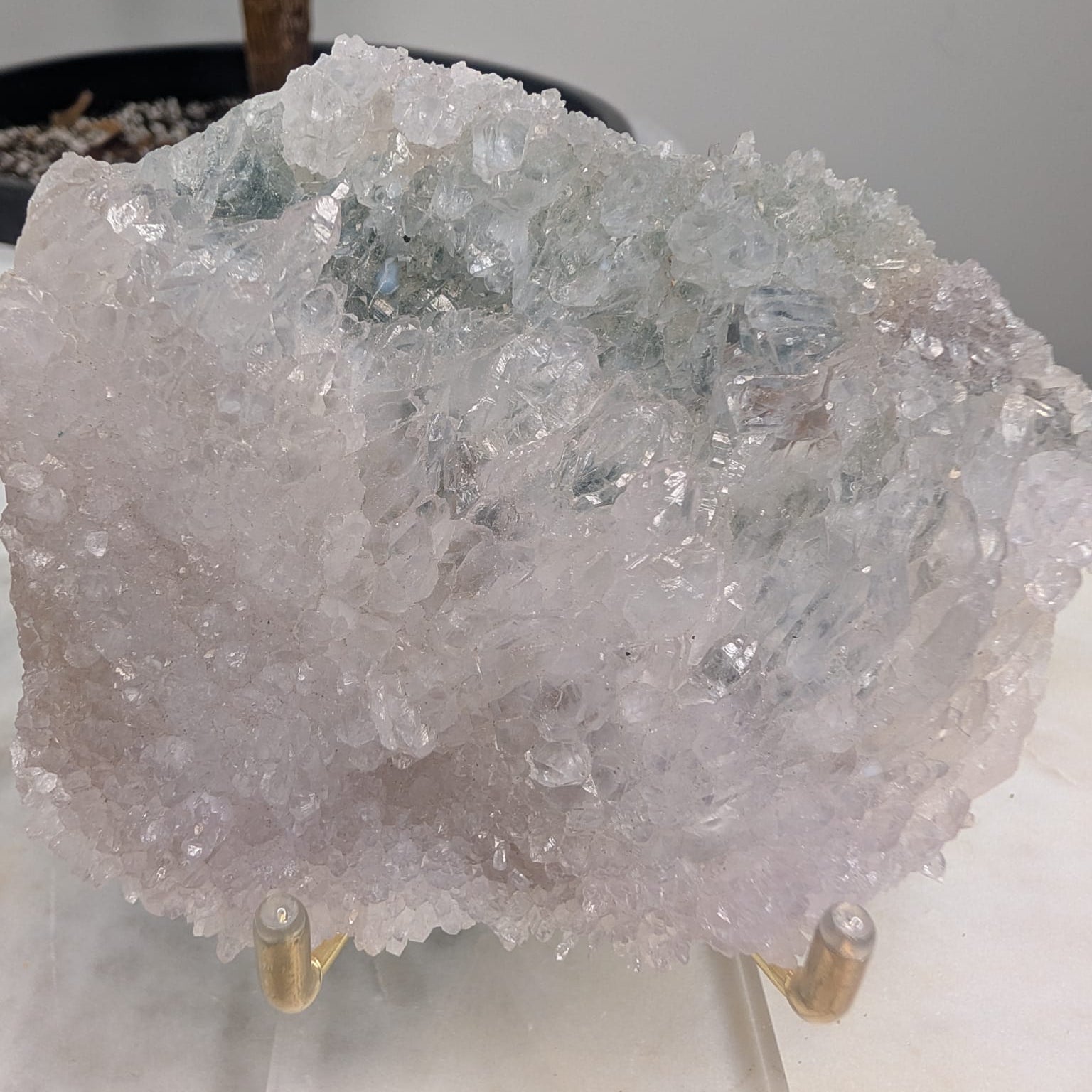 Zeolite on stand