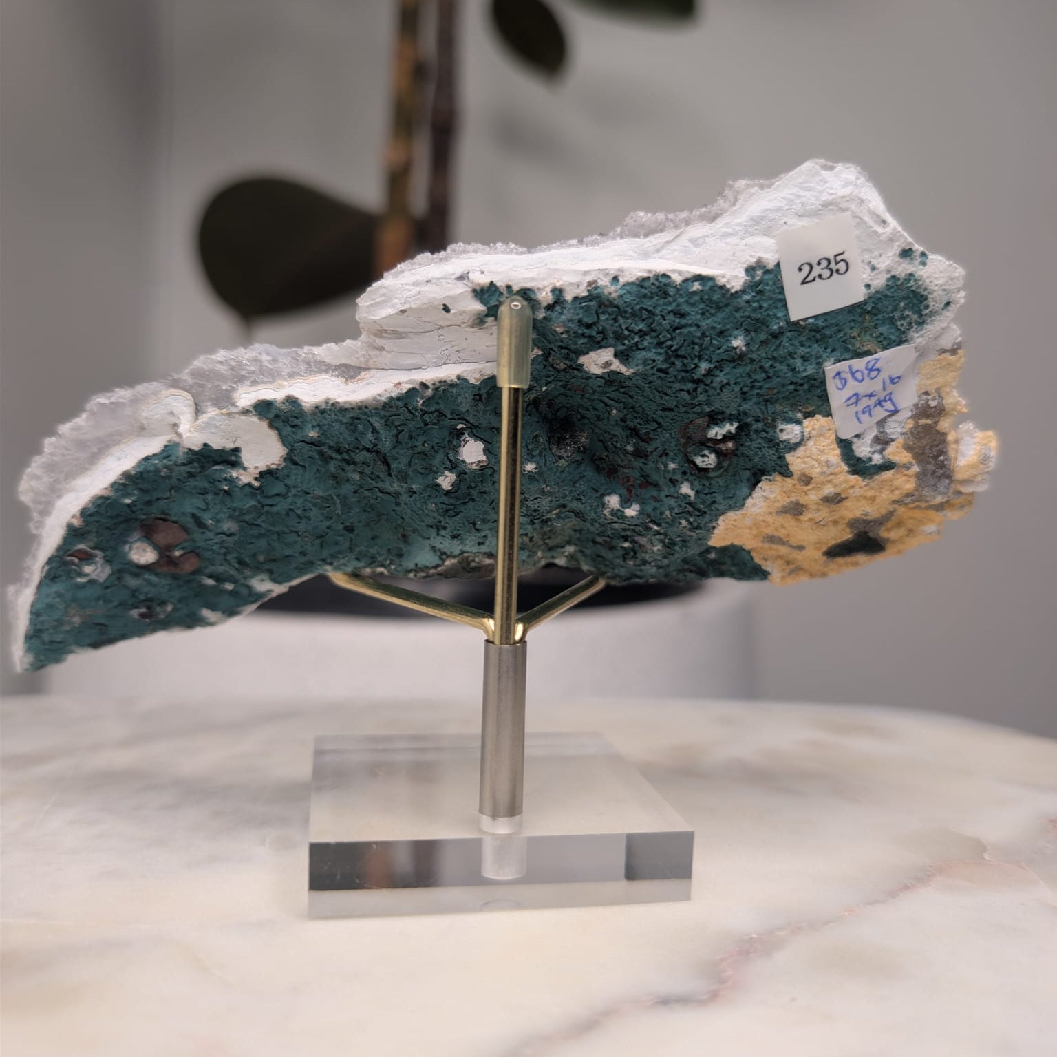 Zeolite on Stand