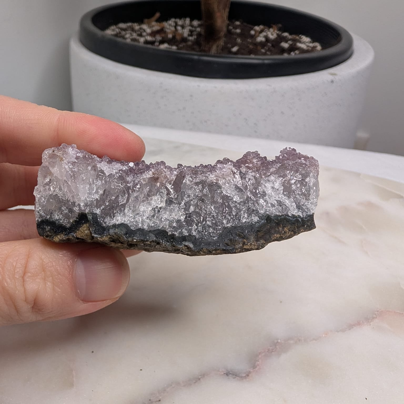 Rainbow Amethyst Cluster