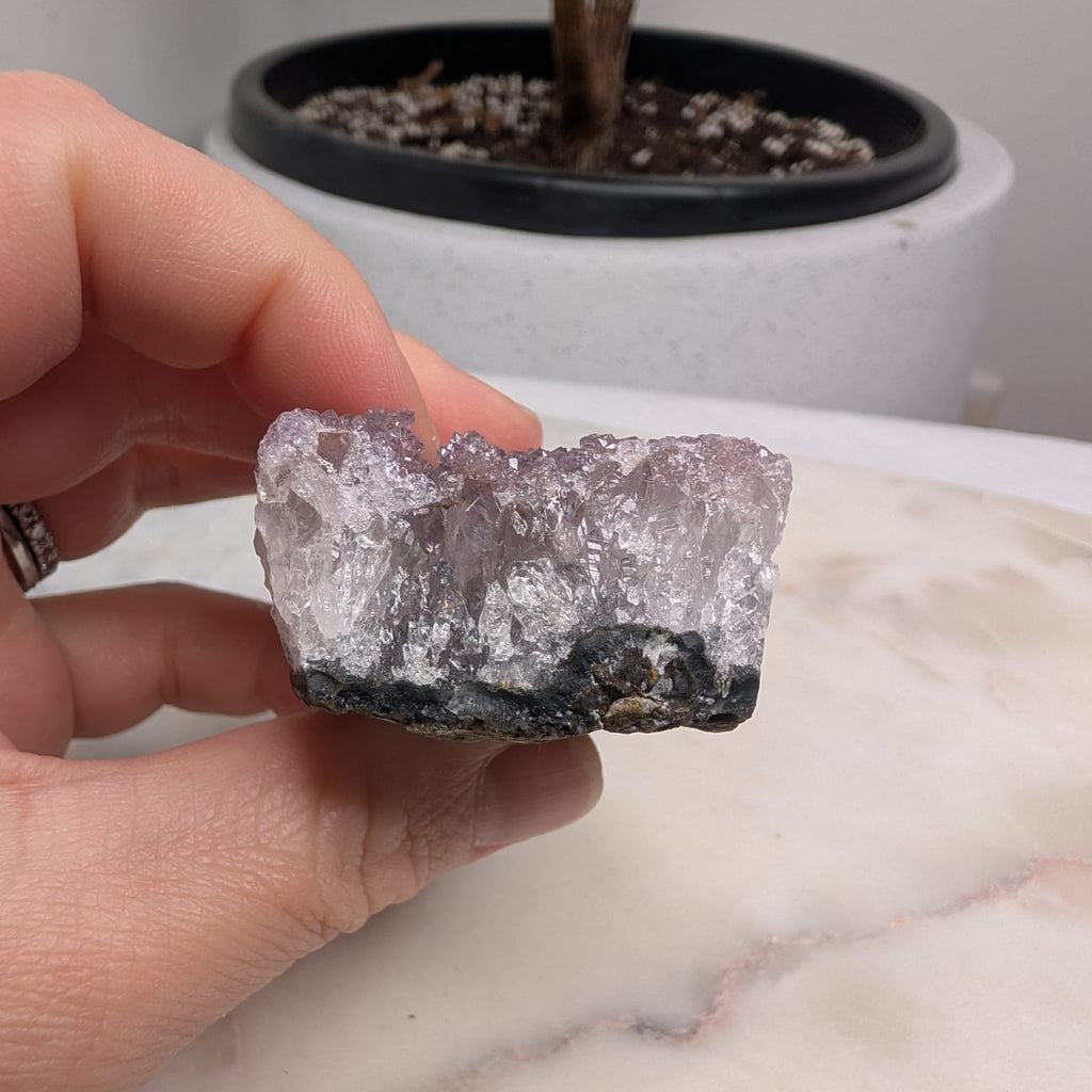 Rainbow Amethyst Cluster