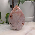 Pink Plume Agate Flame