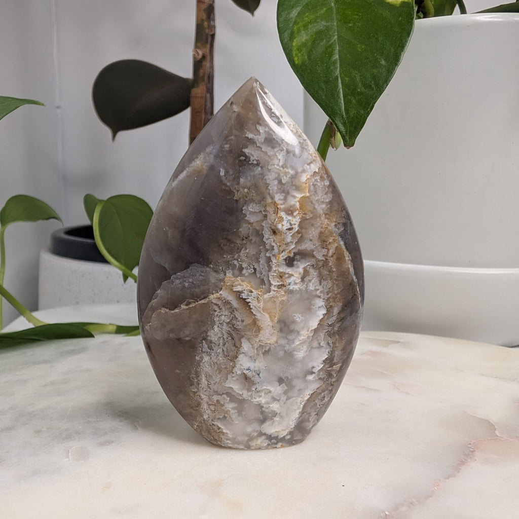 Mexican agate flame