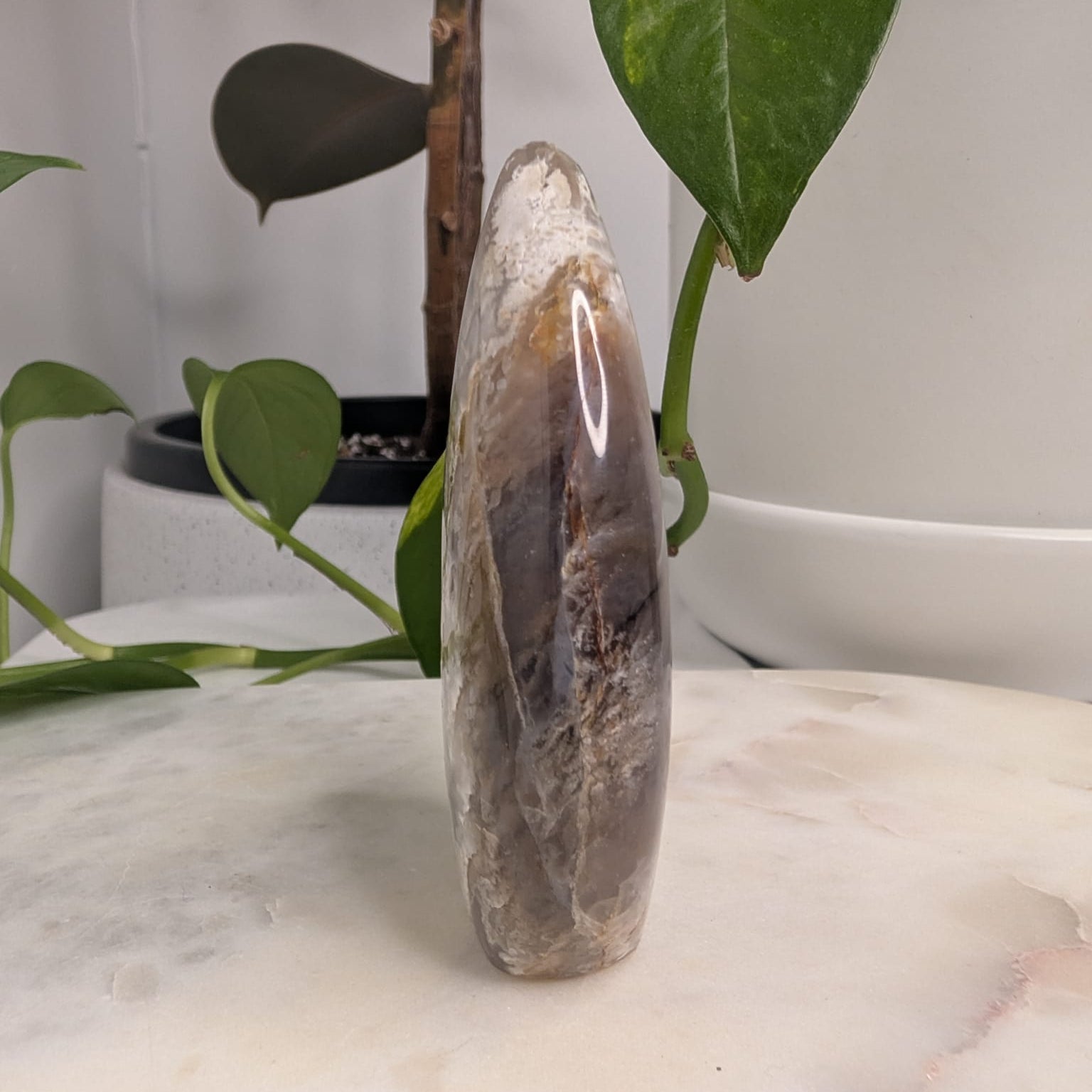 Mexican agate flame