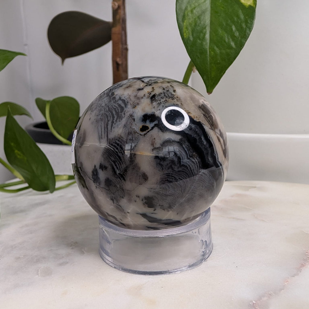 Volcanic Agate Sphere
