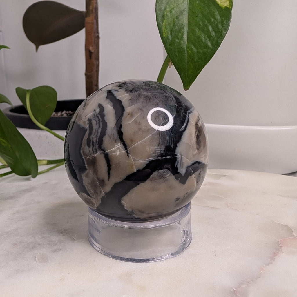 Volcanic Agate Sphere