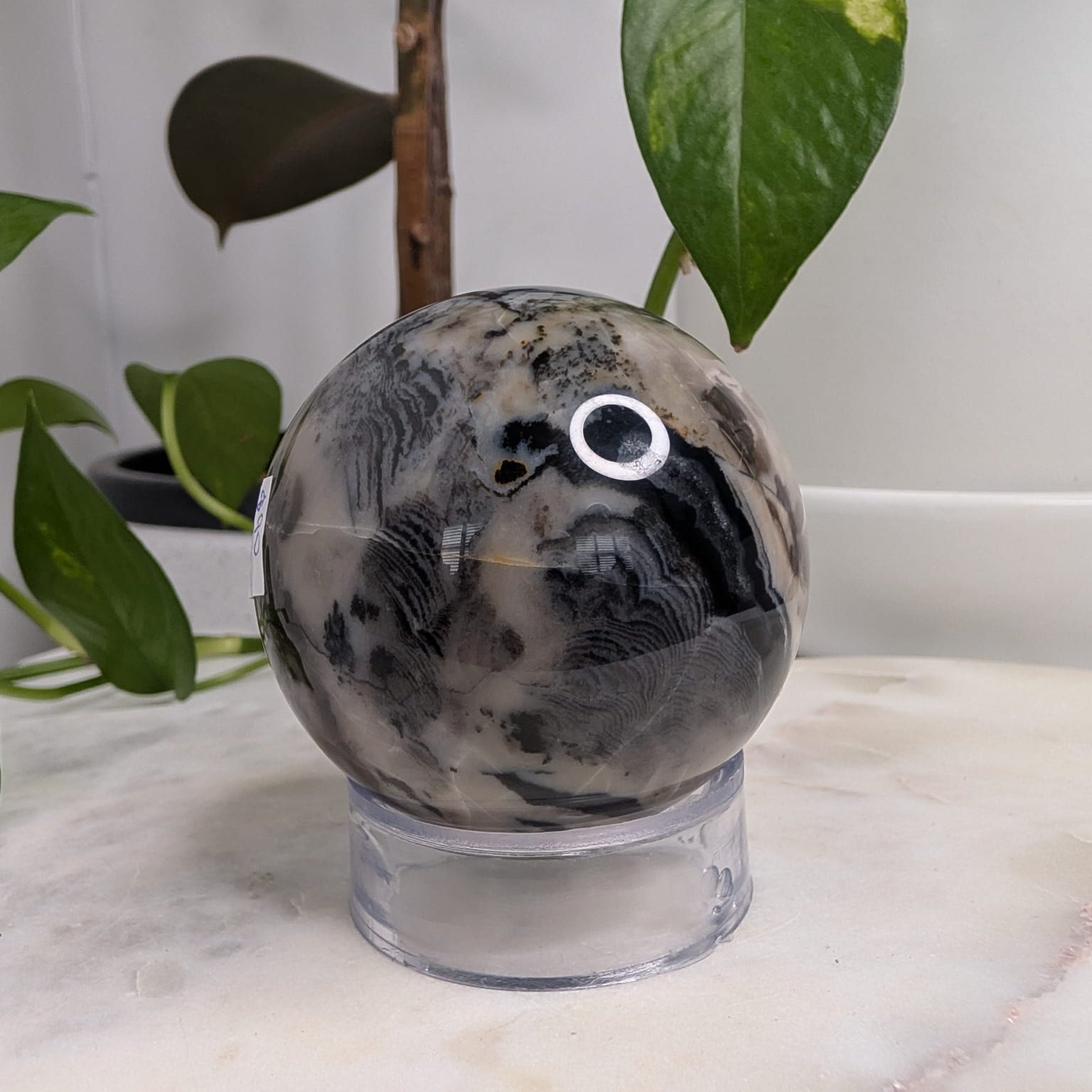 Volcanic Agate Sphere