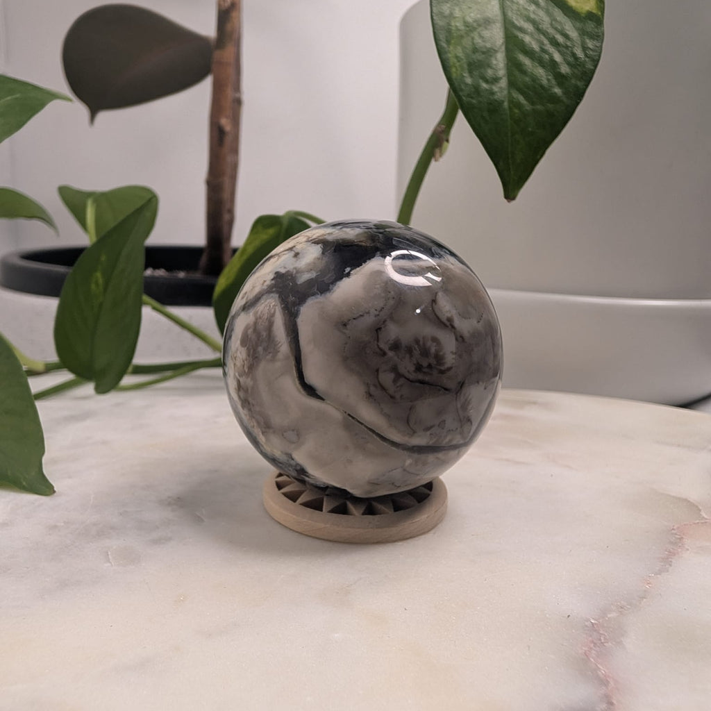 Volcanic Agate Sphere