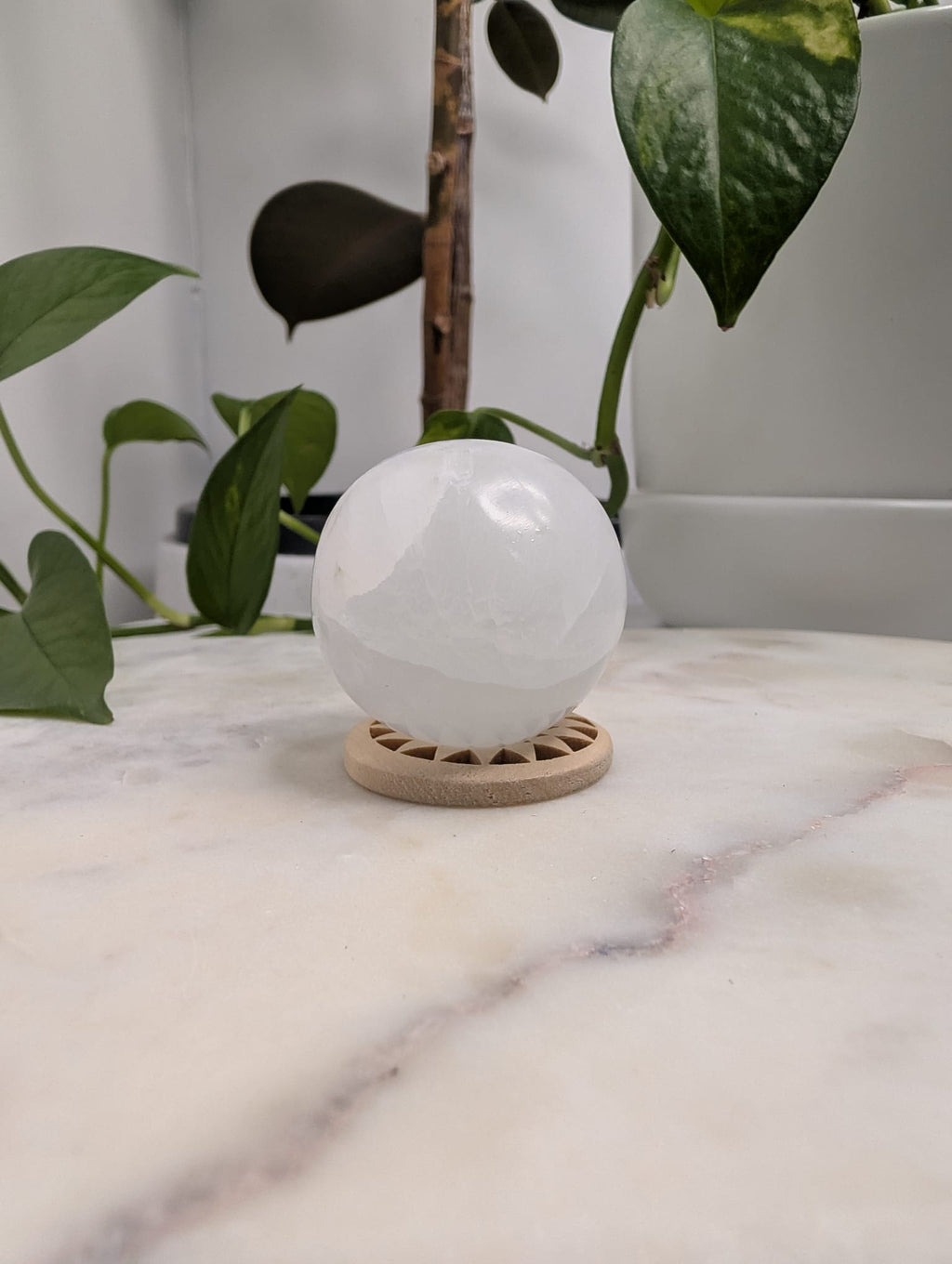 Selenite Sphere