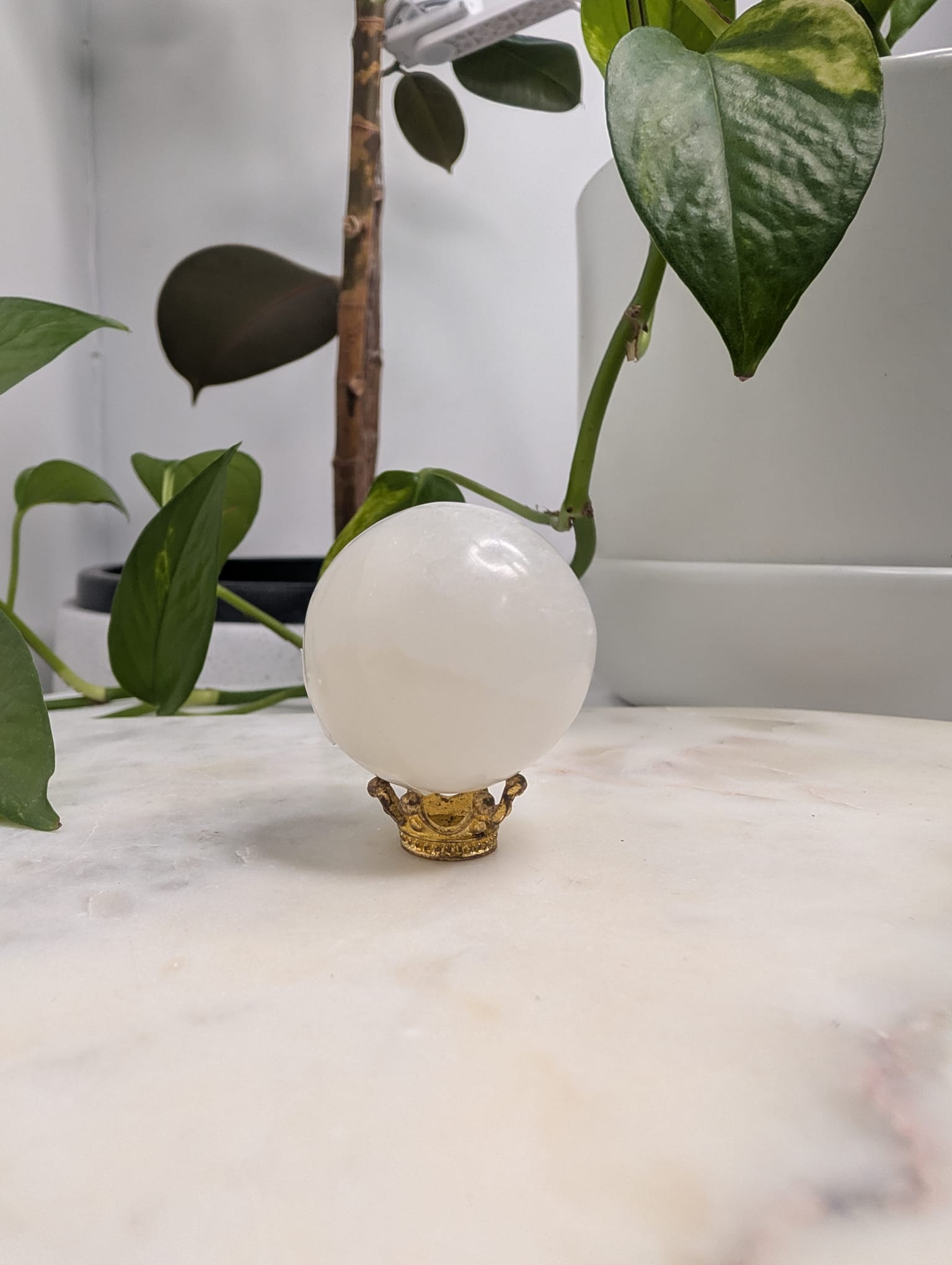 Selenite Sphere