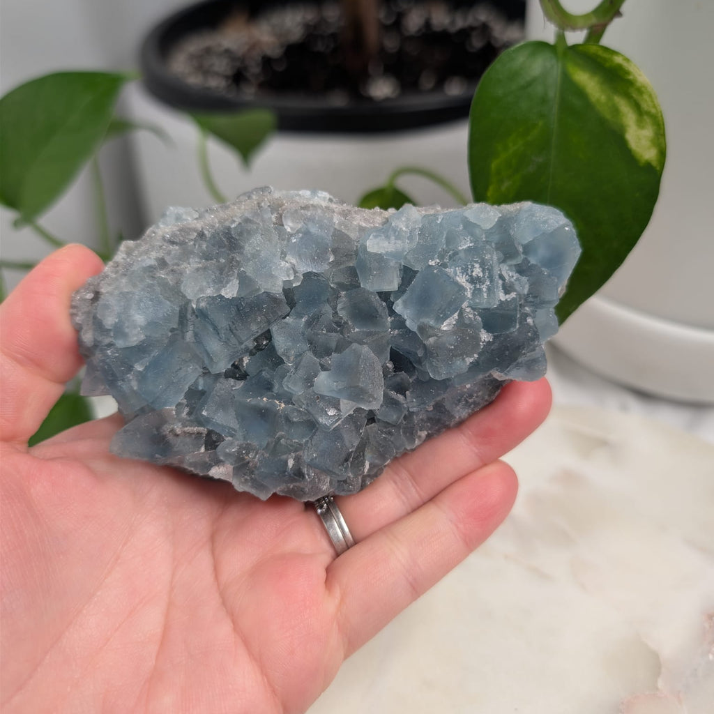 Fluorite cluster