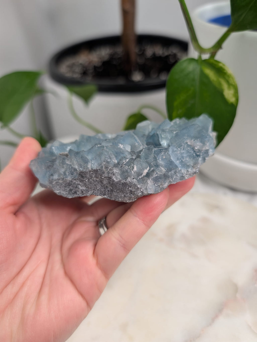 Fluorite cluster