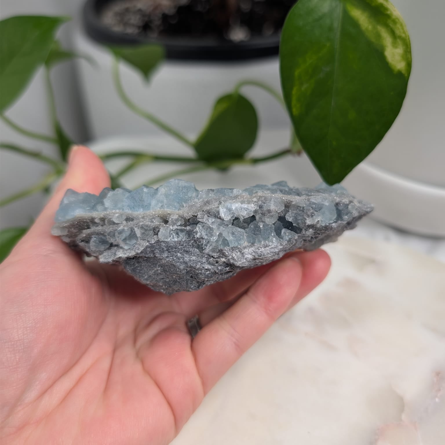 Fluorite cluster