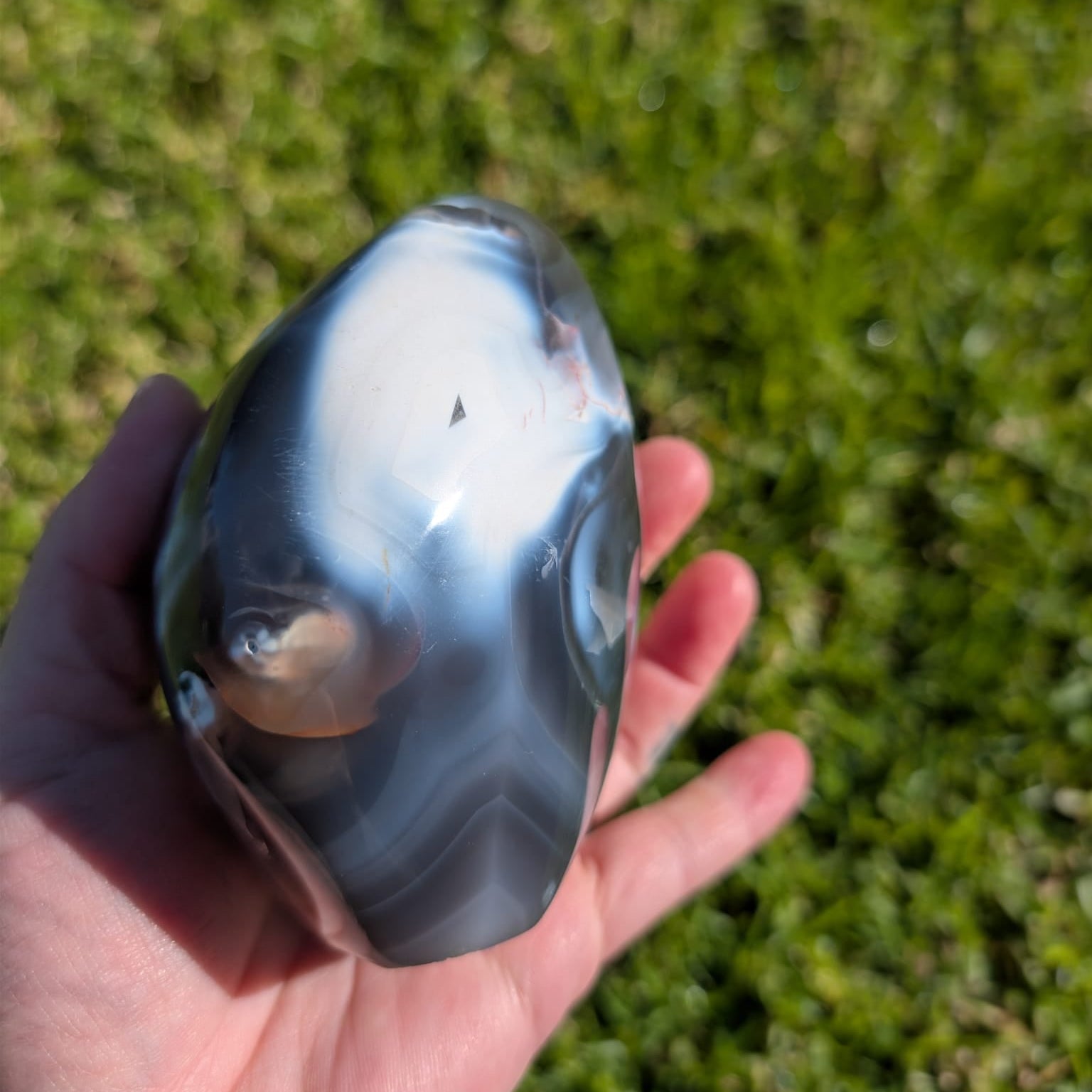 Orca Agate Freeform