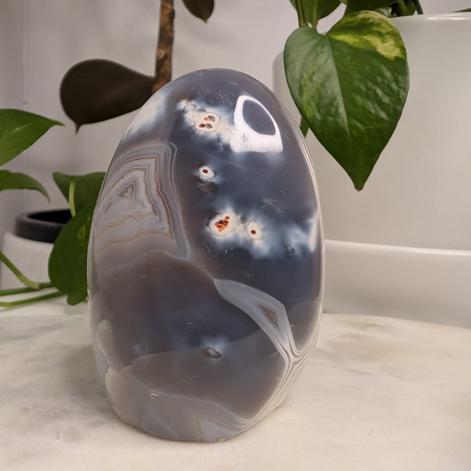 Orca Agate Freeform