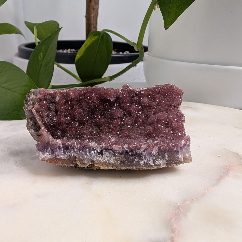 Rainbow Amethyst Druzy Cluster