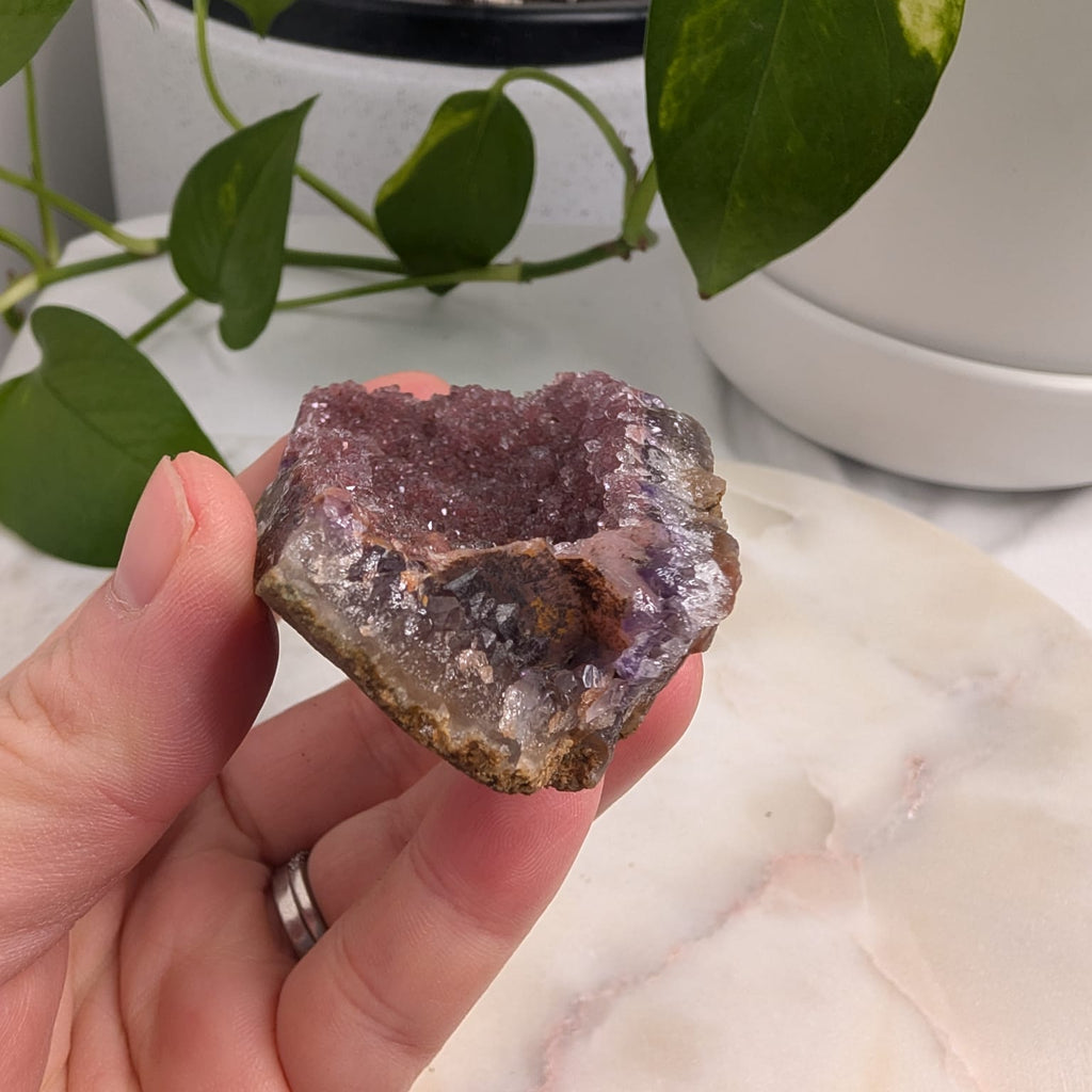 Rainbow Amethyst Druzy Cluster