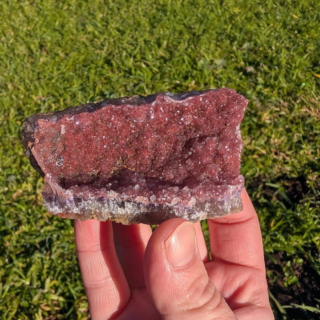 Rainbow Amethyst Druzy Cluster
