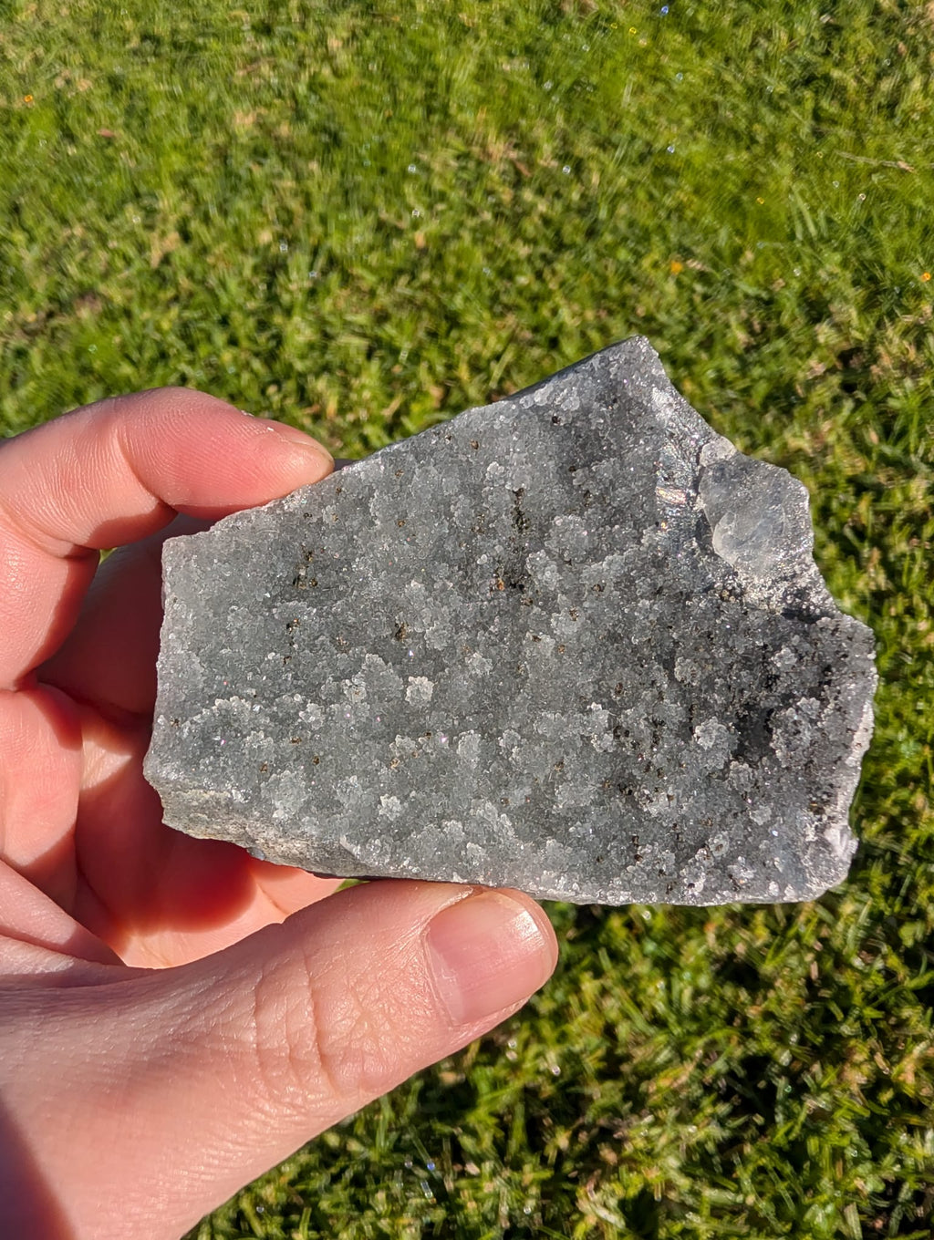 Rainbow Amethyst Cluster