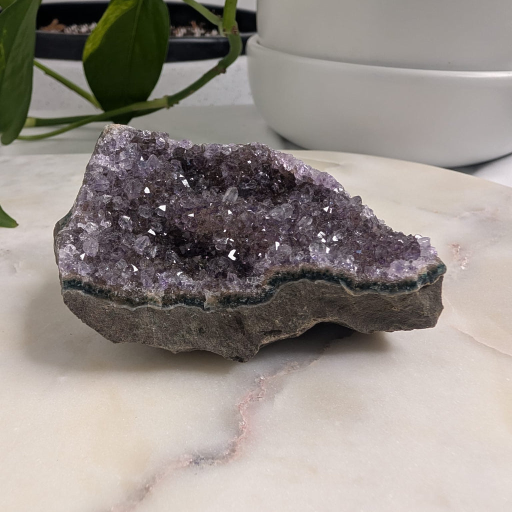 Rainbow Amethyst Cluster