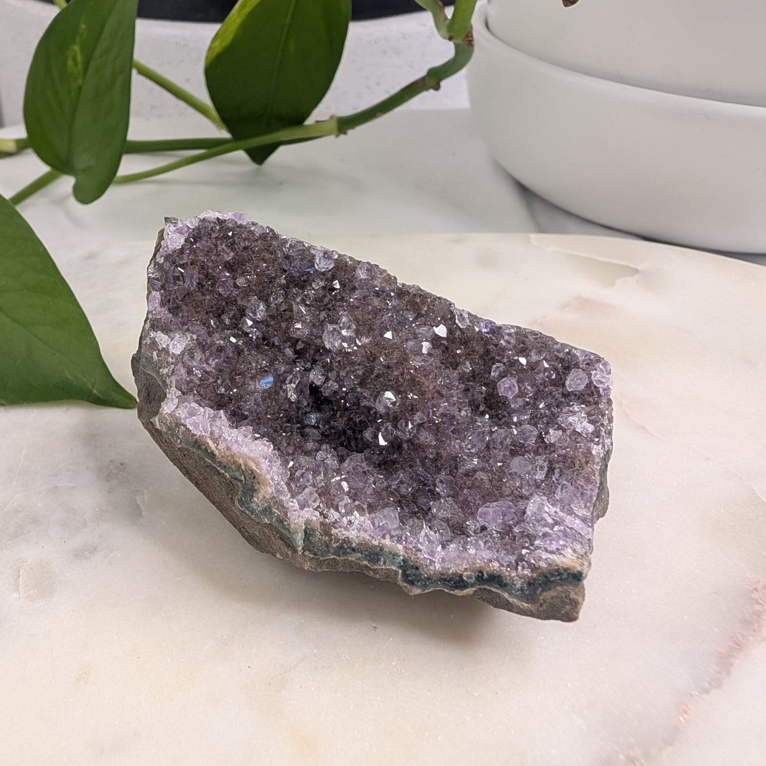 Rainbow Amethyst Cluster