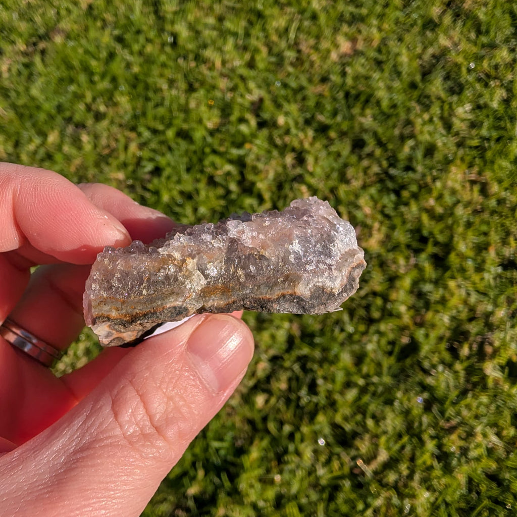 Rainbow Amethyst Cluster