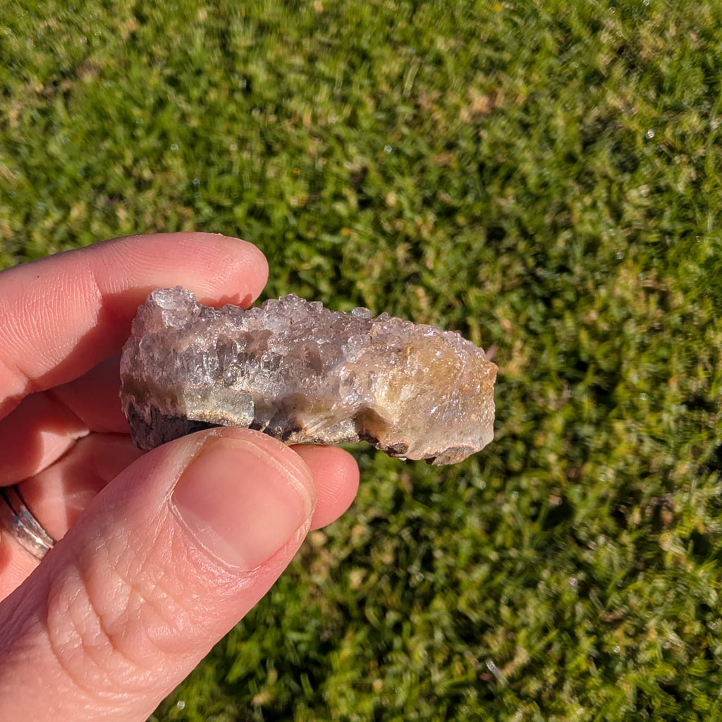 Rainbow Amethyst Cluster