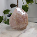 Semi-Polished Rose Quartz Freeform