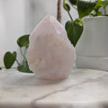 Semi-Polished Rose Quartz Freeform