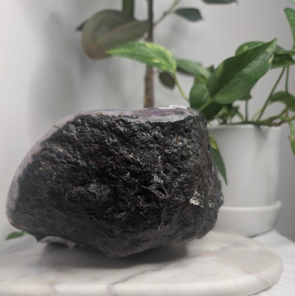 Amethyst Geode Statement Piece