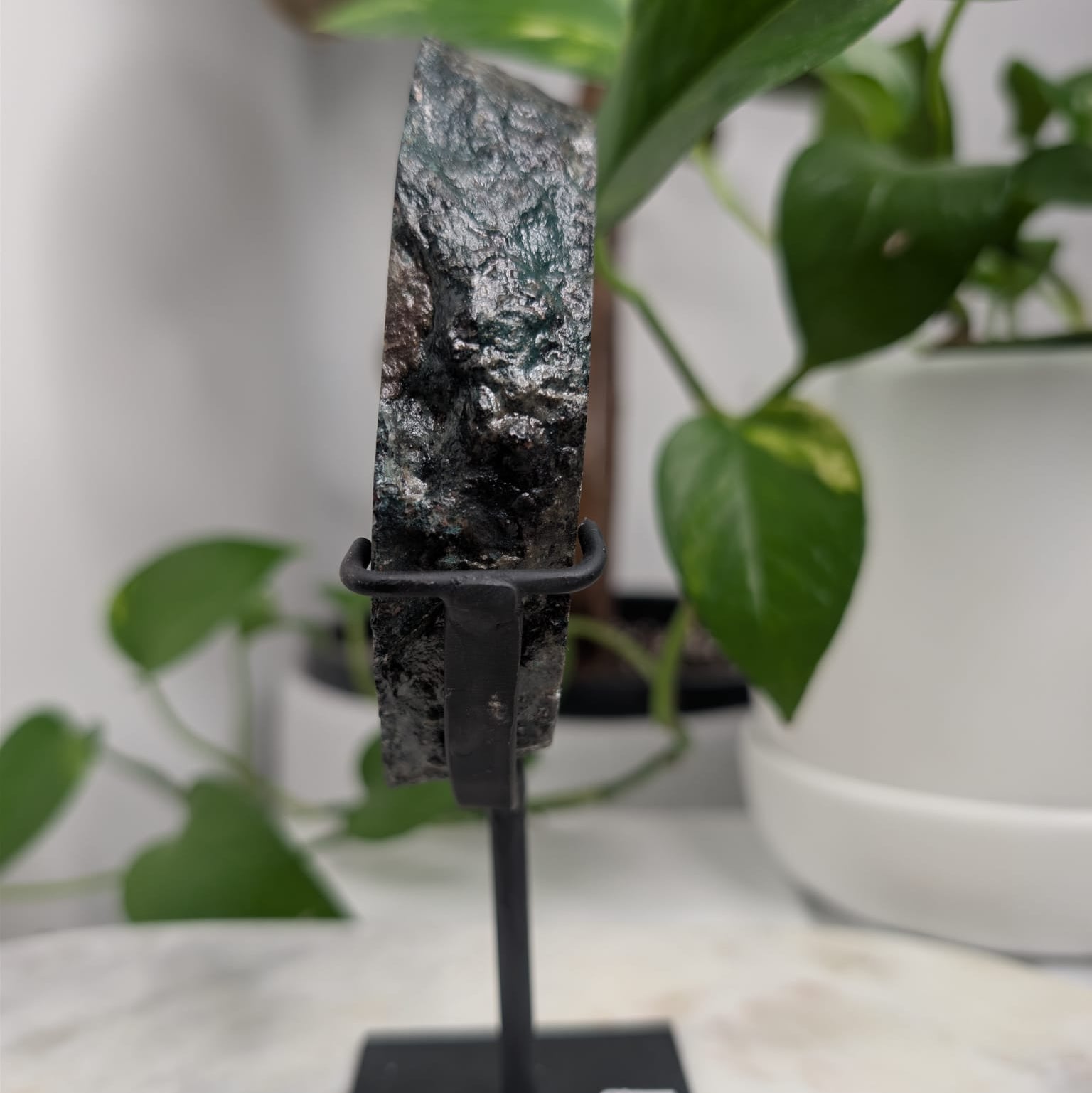 Mini Amethyst Portal on Stand