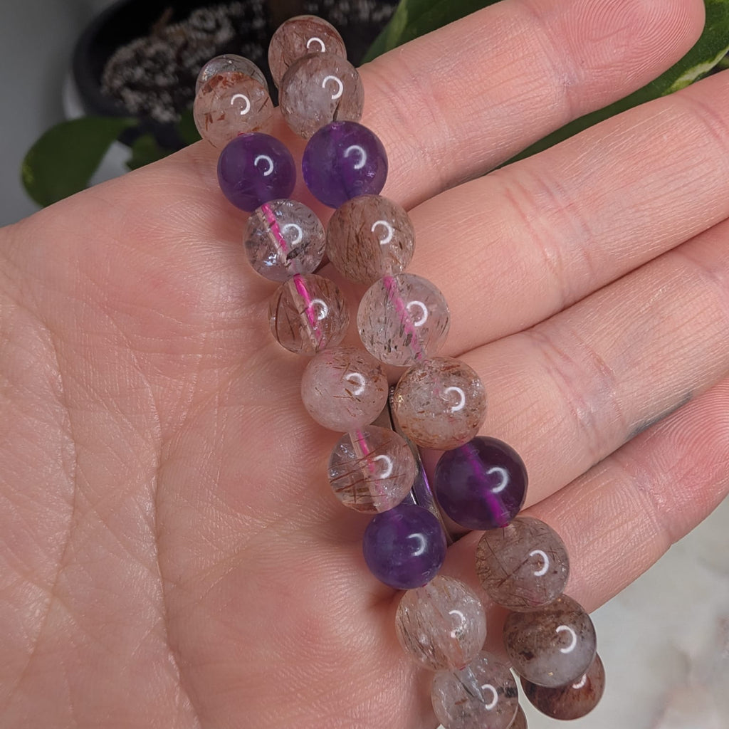 Mixed Crystal Beaded Bracelet